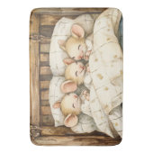 Mäuse im Beatmetbereich Badematte (Vorderseite Vertikal)