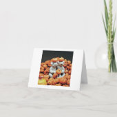 Mäuse in einem Pil von Pumpkins Karte (Vorderseite)