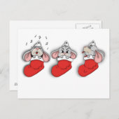 Mäuse-Kopie Postkarte (Vorne/Hinten)