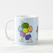 Mäuse kunterbunt kaffeetasse (Links)