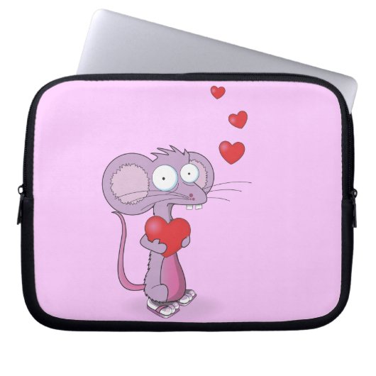 Mäuse Laptopschutzhülle (Vorderseite)