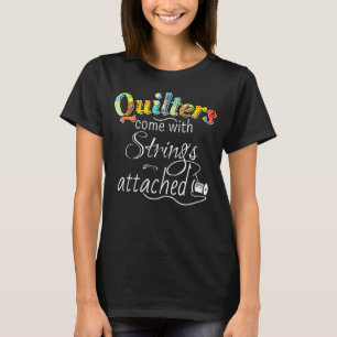 Mäuse Mäuse-Quilter kommen mit angehängten Strings T-Shirt