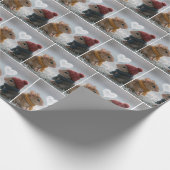 Mäuse mit einem frostigen Herzen Geschenkpapier (Ecke)