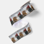 Mäuse mit einem frostigen Herzen Satinband (Rückseite)