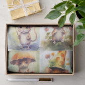 Mäuse mit Haten Seidenpapier (Geschenk)