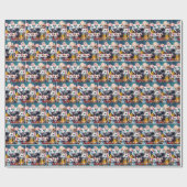 Mäuse mit Kamera Geschenkpapier (Flach)