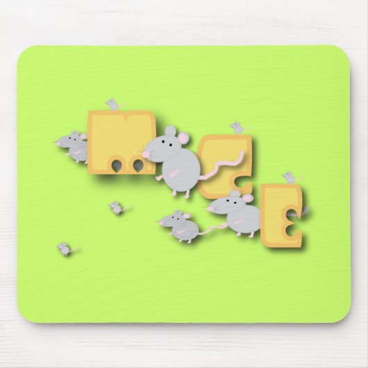 Mäuse! Mousepad (Vorne)