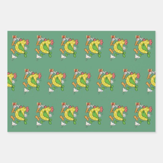 Mäuse näen Huhn Geschenkpapier Set (Vorderseite 2)