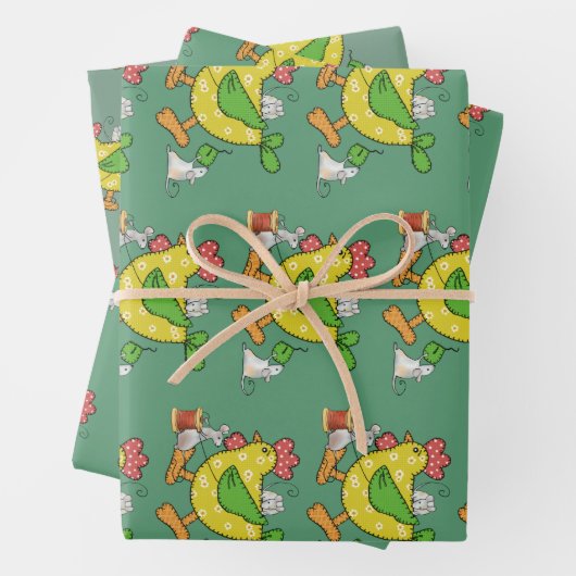Mäuse näen Huhn Geschenkpapier Set (Beispiel)