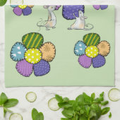 Mäuse nähen blüten geschirrtuch (Gefaltet)
