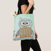 Mäuse nähen Eule Tasche (Von Nahem)