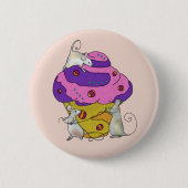Mäuse nähen Muffin Button (Vorderseite)