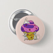 Mäuse nähen Muffin Button (Vorne & Hinten)
