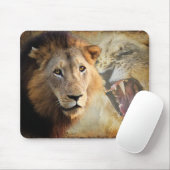 Mäuse Pad Männliche Collage Mousepad (Mit Mouse)