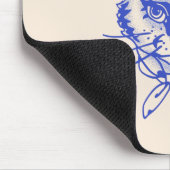 Mäuse-Pad mit Katze Mousepad (Ecke)