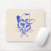 Mäuse-Pad mit Katze Mousepad (Mit Mouse)