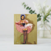 Mäuse-Pin-Up Postkarte (Stehend Vorderseite)