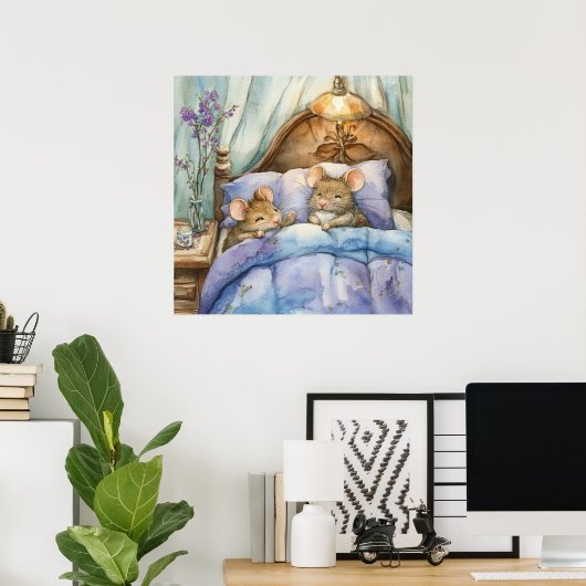 Mäuse-Plakat Poster (Heimbüro)