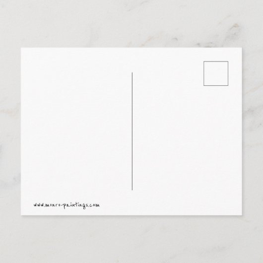 Mäuse Postkarte (Rückseite)