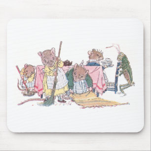 Mäuse putzen, kehren usw. mousepad