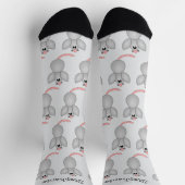 Mäuse-Socken-Design Socken (Oben)