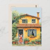 Mäuse - Sommerurlaub Postkarte (Vorne/Hinten)