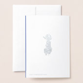 Mäuse spielen ein Konzert Folienkarte (Rückseite mit Umschlag)