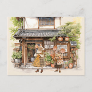 Mäuse - Stadtreihe Postkarte
