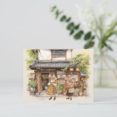 Mäuse - Stadtreihe Postkarte (Stehend Vorderseite)