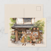 Mäuse - Stadtreihe Postkarte (Vorne/Hinten)