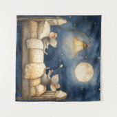Mäuse-Tapestry Wandteppich (Vorderseite (Horizontal))
