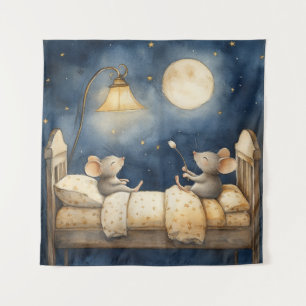 Mäuse-Tapestry Wandteppich