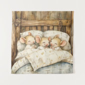 Mäuse-Tapestry Wandteppich (Vorderseite)