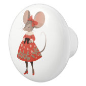 Mäuse Town Series # 2 Keramik Pull Keramikknauf (Rechts)