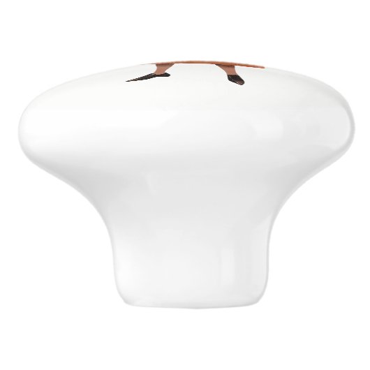 Mäuse Town Series # 9 Keramik Pull Keramikknauf (Seitenansicht)