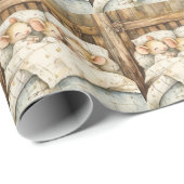 Mäuse-Umschlagpapier Geschenkpapier (Rolleneckpunkt)