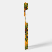 Mäuse und BlackBerry auf gelb iPhone Hülle (Linke Seite)