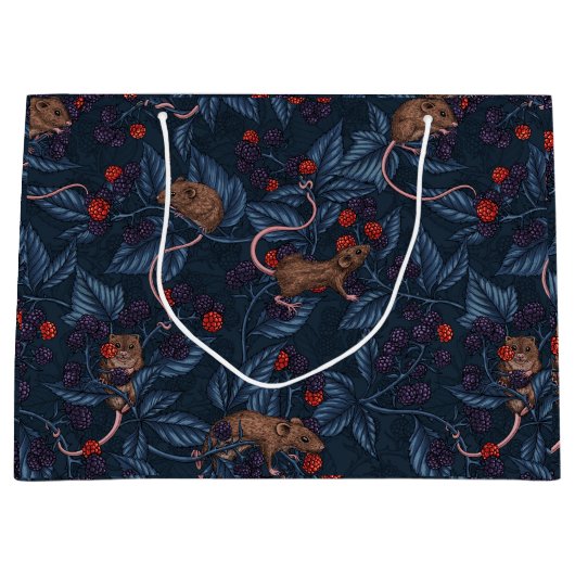 Mäuse und BlackBerry auf See Große Geschenktüte (Vorderseite)