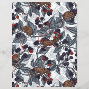 Mäuse und BlackBerry auf weiß