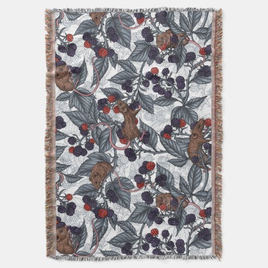 Mäuse und BlackBerry auf weiß Decke (Vorderseite Vertikal)