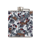 Mäuse und BlackBerry auf weiß Flachmann (Rückseite)