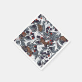 Mäuse und BlackBerry auf weiß Serviette (Ecke)