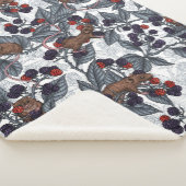 Mäuse und BlackBerry auf weiß Sherpadecke (3/4)