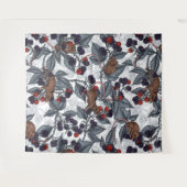 Mäuse und BlackBerry auf weiß Wandteppich (Vorderseite (Horizontal))