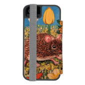 Mäuse und Blumen iPhone 6 Wallet Case Incipio iPhone Geldbeutel-Hülle (Folio Rückseite)