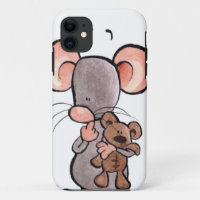 Mäuse- und des Teddybärenillustrierter