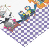 Mäuse und Eichhörnchen spielen ein Konzert Kurzer Tischläufer (Ecke)