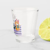 Mäuse und Eichhörnchen spielen ein Konzert Schnapsglas (Rechts)