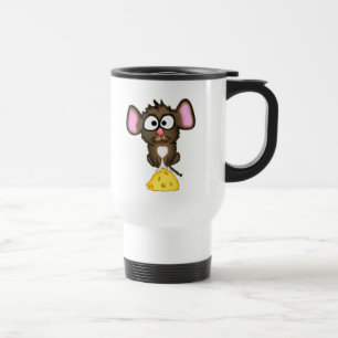 Mäuse-und Käse-Reise-Tasse Reisebecher