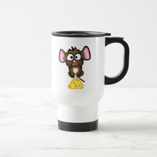 Mäuse-und Käse-Reise-Tasse Reisebecher (Rechts)